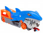 Игрален комплект за деца Hot Wheels - Транспортьор акула с количка GVG36 thumb 2