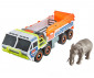 Колекционерски колички за момчета Matchbox - Камион за превоз на слонове thumb 2