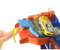 Количка за момчета Hot Wheels - Комплект Градски център, Car Park HDR24 thumb 3