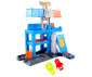 Играчка за момчета Hot Wheels City - Комплект Градски център: Downtown Police Tower JHL74 thumb 3