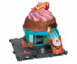 Играчка за момчета Hot Wheels City - Комплект Градски център: Downtown Ice Cream Swirl HTN77 thumb 3
