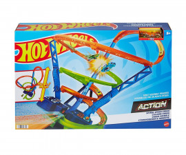 Комплект за игра за момчета Hot Wheels - Комплект сблъсък в тайфуна HGV67