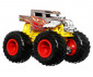Комплект за игра за момчета Hot Wheels - Монстер Тракс: коли с променящ се цвят, Bone Shaker HGX07 thumb 4