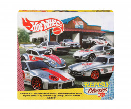 Играчка за момчета Hot Wheels - Комплект от 7 колички, 80 години Mattel JHF01