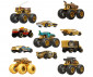 Играчка за момчета Hot Wheels - Монстер Тракс: Комплект от 5 бъгита (1:64) и 6 металки колички JDW07 thumb 4