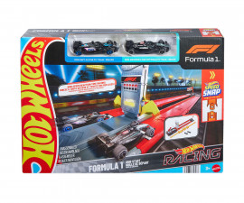 Играчка за момчета Hot Wheels Racing - Стартова състезателна писта Формула 1 JKM88