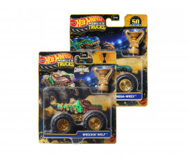 Играчка за момчета Hot Wheels - Monster Trucks: Шампиони 1:64, асортимент JDV96