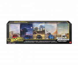 Играчка за момчета Hot Wheels - Премиум колички от Бързи и яростни, 5 броя JMN13