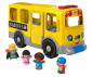 Детски игрален комплект Little People: Училищен автобус HDJ25 thumb 4