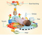 Постелка за активна гимнастика и игра, ритни и разклати за бебета и деца Fisher Price HYR60 thumb 10