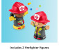 Детски игрален комплект Little People: Голяма пожарна със звук и светлини Fisher Price HYR88 thumb 5