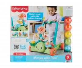Проходилка за бутане костенурка Fisher Price JKD63