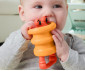 Сензорна играчка и дрънкалка 2 в 1 за бебета Fisher Price, червен рак JHB55 thumb 4