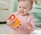 Сензорна играчка и дрънкалка 2 в 1 за бебета Fisher Price, червен рак JHB55 thumb 5