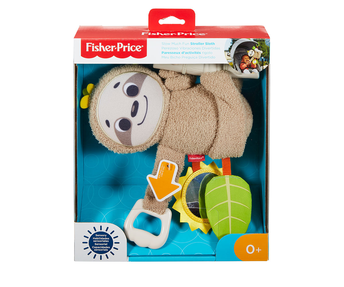 Бебешка играчка за количка ленивец Фишър Прайс
