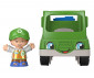 Литъл пийпъл: Малка количка, зелен камион за рециклиране GMJ17 thumb 2
