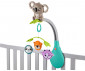 Въртележка за бебешка кошарка Fisher Price, с коала и животни HGB90 thumb 3