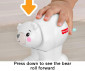 Играчка за бутане Fisher Price, бяла мечка JDL63 thumb 5