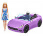 Игрален комплект за деца с кукла Barbie - Кола кабрио HBY29 thumb 2