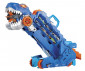 Играчка за момчета Hot Wheels - 2 в 1 Мега транспортьор с 2 колички или писта T-Rex със звук и светлини HNG50 thumb 9