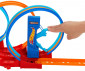Играчка за момчета Hot Wheels - Комплект писта с 3 страхотни лупинга и 1 количка HPX93 thumb 5