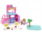Игрален комплект за деца с кукла Barbie - Кемпер 2 в 1 на Челси с кученце, зайче и 15 аксесоара HNH90 thumb 2