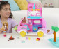Игрален комплект за деца с кукла Barbie - Кемпер 2 в 1 на Челси с кученце, зайче и 15 аксесоара HNH90 thumb 6