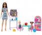 Игрален комплект за деца с кукла Barbie - Обичам училището, кукла Барби с 2 малки кукли и 20 аксесоара HRG85 thumb 3