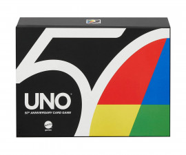Карти за игра Uno Премиум 50-th Anniversary GXJ94