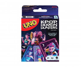 Игрални карти за деца UNO K-POP Demond Hunters JRV01