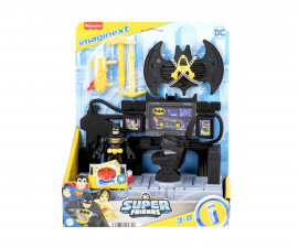 Imaginext Batman - Команден център с фигура на Батман със звук и светлина JFD93