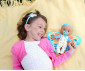 My Garden Baby: Плюшена кукла бебе пеперудка, със синя коса HBH38 thumb 6