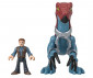 Imaginext Джурасик свят: Фигурки, Dinosaur & Owen Grady, червено/син динозавър GVV63 thumb 4