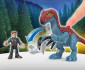 Imaginext Джурасик свят: Фигурки, Dinosaur & Owen Grady, червено/син динозавър GVV63 thumb 6