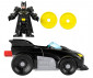 Mattel JFJ68 - Imaginext® Fisher-Price DC Super Friends Metal Force Batmobile Toy Car & Batman Action Figure Set thumb 3