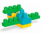 Игрален комплект за деца конструктор Mega Bloks, небостъргач 100 елемента GFG21 thumb 2