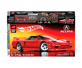 Игрален комплект Brick Shop - Hot Wheels: Акура, 876 елемента JFT17