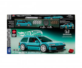 Игрален комплект Brick Shop - Hot Wheels: Хонда Сивик, 249 елемента JHF62