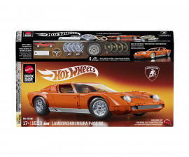 Игрален комплект Brick Shop - Конструктор Hot Wheels: Lamborghini 71 Miura, 1523 елемента JHF61