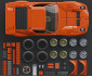 Игрален комплект Brick Shop - Конструктор Hot Wheels: Lamborghini 71 Miura, 1523 елемента JHF61 thumb 4