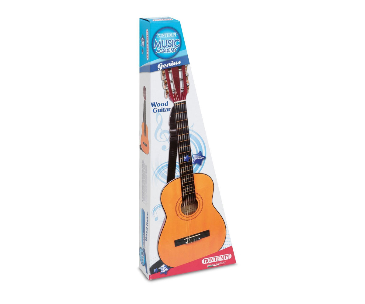 Детски музикален инструмент Bontempi - Класик китара-85см-дърво GSW 85.2