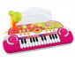 Детски музикален инструмент Bontempi - Електронен синтезатор 24 клавиша с микрофон, розов 12 2972 thumb 2