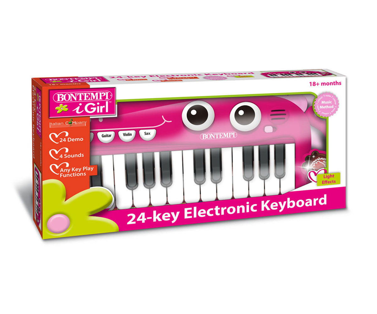 Детски музикален инструмент Bontempi - Класик акордеон с 17 клавиша и 8 баса ACW17