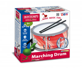 Bontempi 50 2842 - Marching drum with shoulder strap and sticks Ø250 mm
