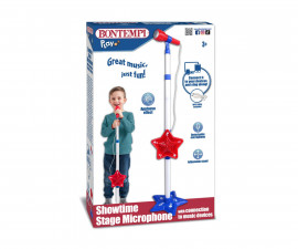 Bontempi 40 0610 - Stage microphone blue/red