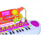 Детски музикален инструмент Bontempi - Синтезатор с микрофон, крачета и столче 13 3672 thumb 4