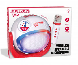 Bontempi 48 1010 - Wireless speaker and wireless microphone