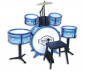 Детски музикален инструмент Bontempi - Комплект 6 броя барабани със стол 51 4831 thumb 3