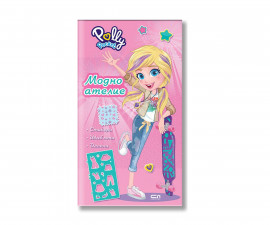 Книжки със стикери за деца на издателство Софтпрес - Polly Pocket: Модно ателие