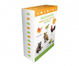 Книги игри на издателство ПАН - Първи стъпки - Карти за игра и обучение: Животните 9786192406110